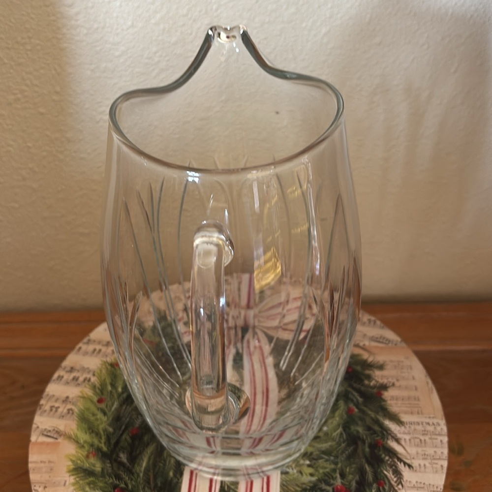 10" Crystal Pitcher ~ Reed & Barton - Picture 3 of 5